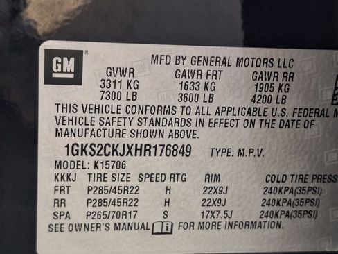 Used 2017 GMC Yukon Denali w/ Open Road Package image 39