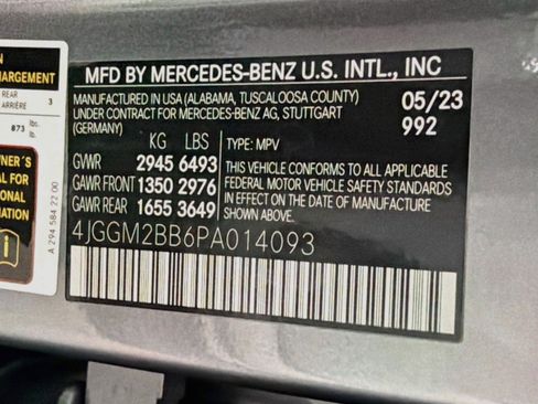 Certified 2023 Mercedes-Benz EQE 350+ SUV w/ AMG Line Exterior Package image 25