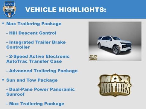 New 2026 Chevrolet Suburban Premier w/ Sun And Tow Package image 6