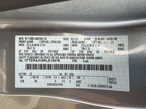 Used 2024 Ford Ranger Lariat image 32