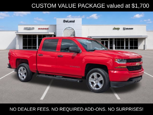 Used 2018 Chevrolet Silverado 1500 Custom w/ Custom Value Package AWD/4WD 360° Tour