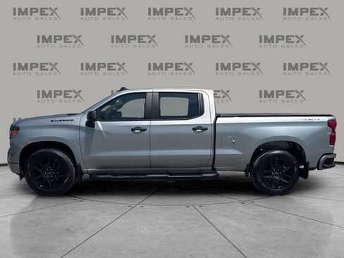 Used 2024 Chevrolet Silverado 1500 Custom w/ LPO, Dark Essentials Package AWD/4WD image 2