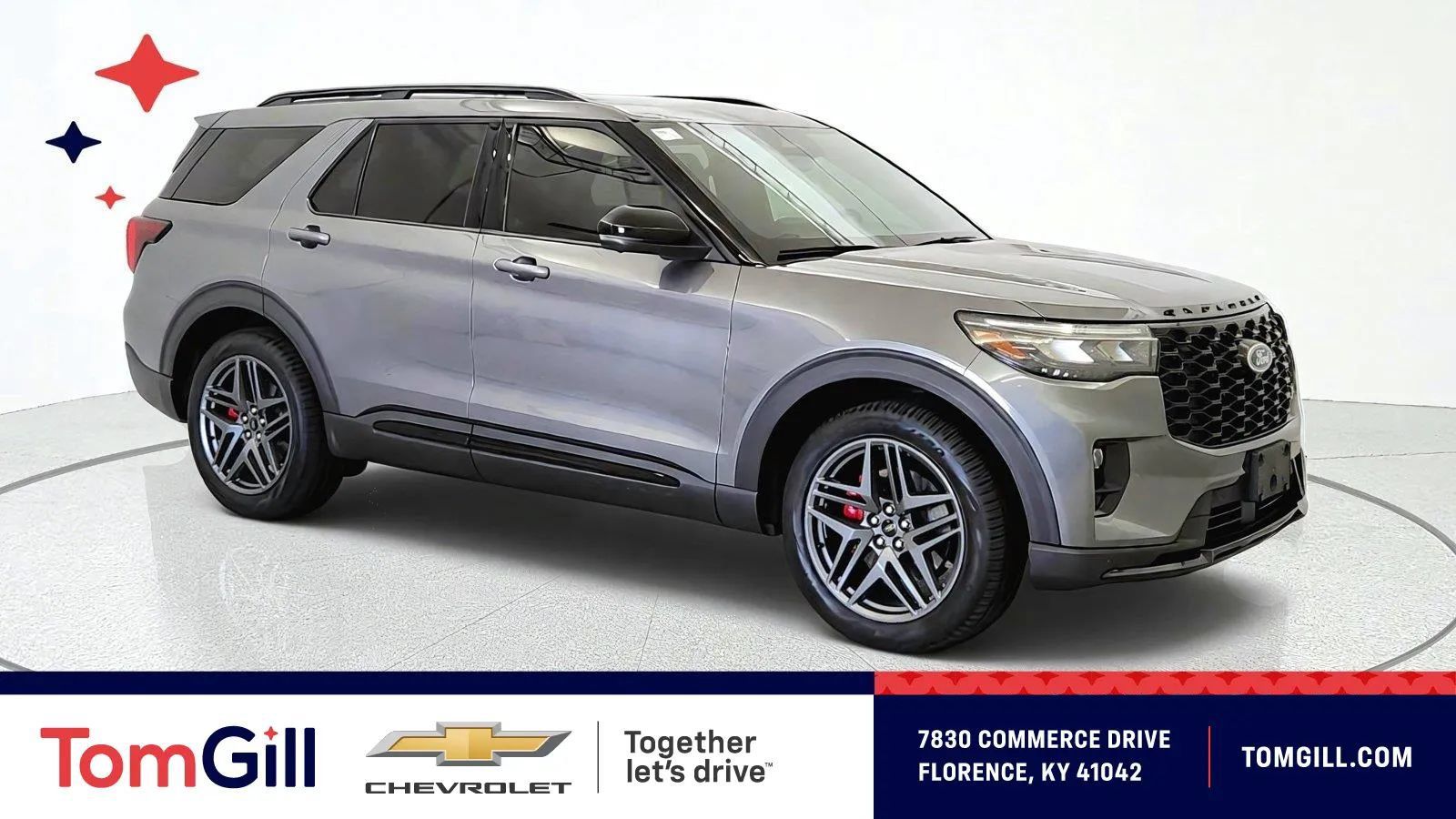 Used 2025 Ford Explorer ST w/ Sun And Sound Package RWD image 1