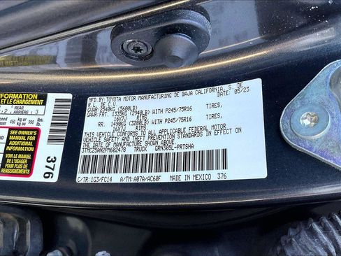 Used 2023 Toyota Tacoma SR5 w/ Technology Package image 3