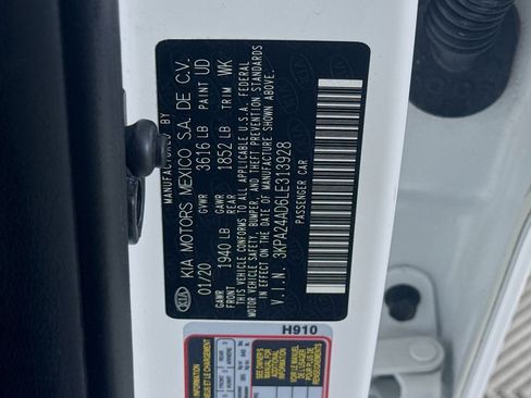 Used 2020 Kia Rio LX FWD image 39