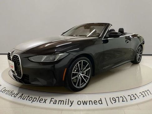 Used 2025 BMW 430i Convertible w/ Premium Package RWD image 2
