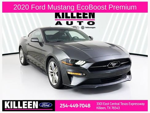 Used 2020 Ford Mustang Premium w/ Pony Package RWD image 1