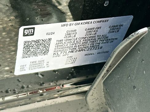 Certified 2024 Chevrolet Trax LT w/ LT Convenience Package FWD image 30