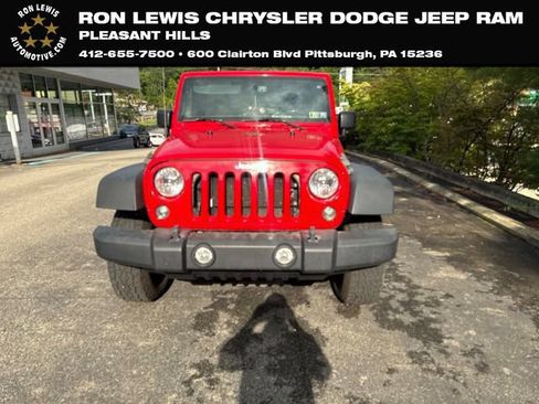 Certified 2018 Jeep Wrangler Unlimited Sport S AWD/4WD image 1