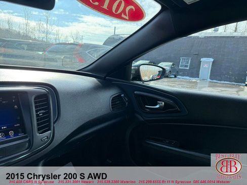 Used 2015 Chrysler 200 S w/ Navigation & Sound Group I image 13
