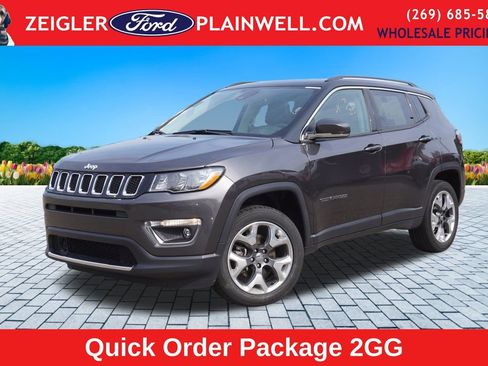 Used 2021 Jeep Compass Limited w/ Sun and Sound Group image 1