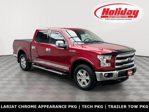 Used 2015 Ford F150 Lariat w/ Equipment Group 502A Luxury AWD/4WD image 1