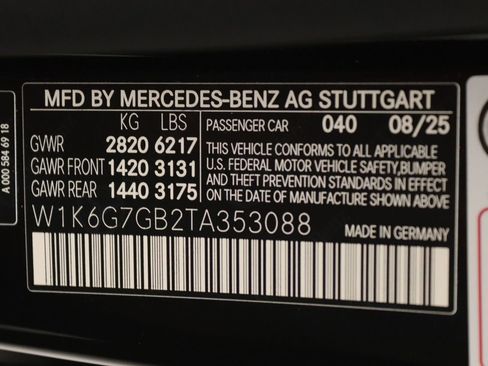 New 2026 Mercedes-Benz S 580 4MATIC Sedan image 11