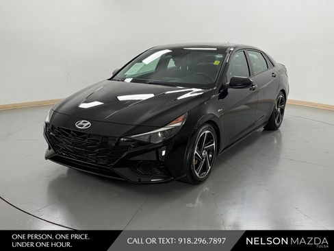 Used 2021 Hyundai Elantra N Line FWD image 1
