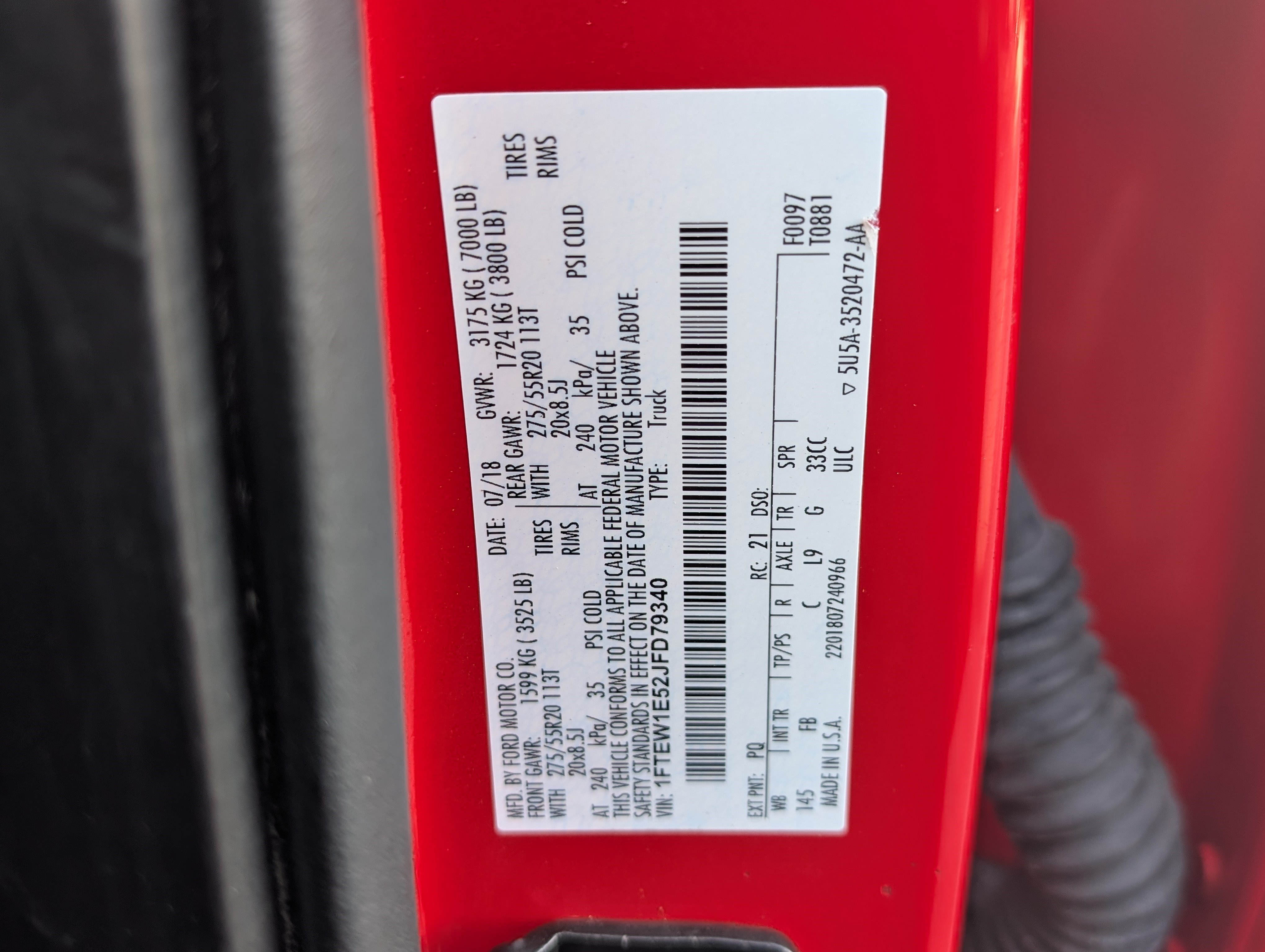 Used 2018 Ford F150 XLT w/ Equipment Group 302A Luxury AWD/4WD image 36