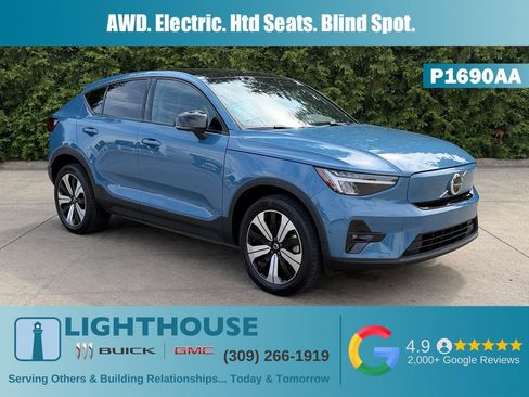 Used 2023 Volvo C40 P8 Recharge Plus w/ Climate Package AWD/4WD image 1