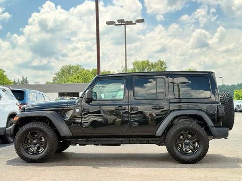 Used 2021 Jeep Wrangler Unlimited Sport w/ Sun And Sound Package AWD/4WD image 40