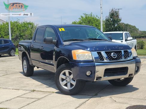 Used 2012 Nissan Titan SV w/ SV Value Truck Pkg AWD/4WD image 1