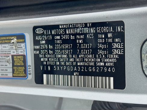 Used 2020 Kia Sorento LX image 34