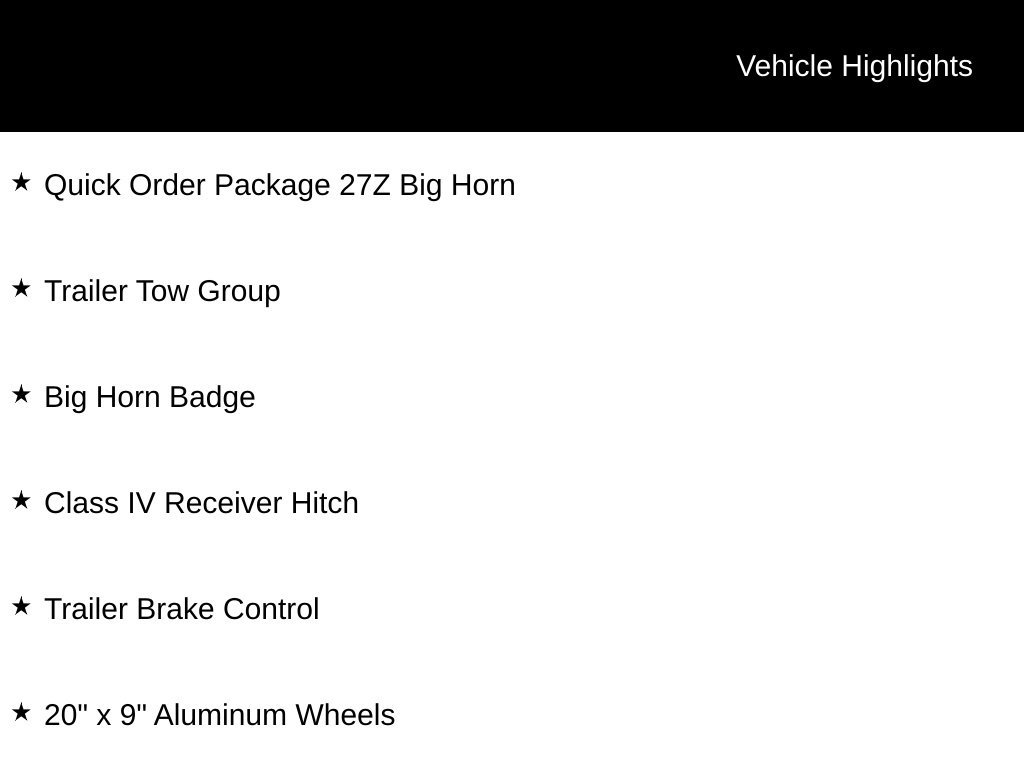 Used 2022 RAM 1500 Big Horn w/ Trailer Tow Group AWD/4WD image 5