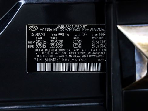 Used 2020 Hyundai Santa Fe Limited image 25