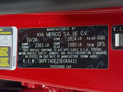 Certified 2025 Kia K4 FWD image 34