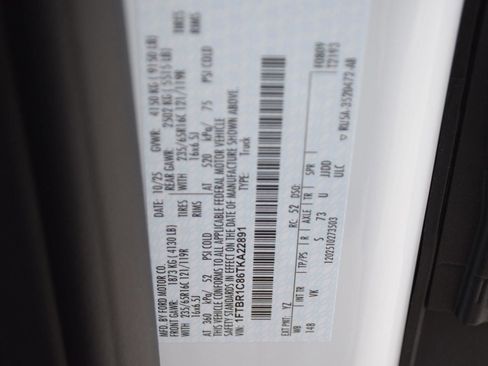 New 2026 Ford Transit 250 148 Medium Roof w/ Load Area Protection Package image 25