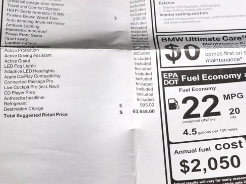 Used 2019 BMW X5 xDrive40i w/ Convenience Package AWD/4WD image 42