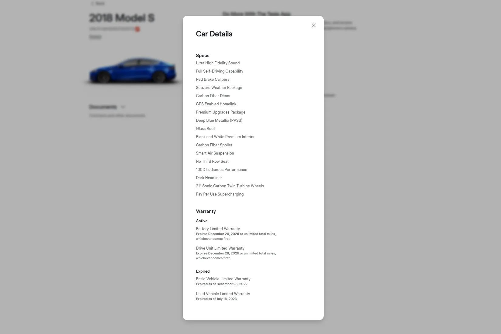 Used 2018 Tesla Model S P100D AWD/4WD image 4