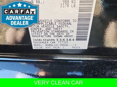 Certified 2024 Nissan Altima 2.5 SL image 7