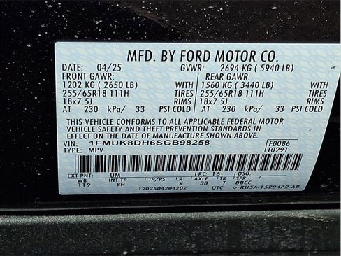Used 2025 Ford Explorer Active image 26