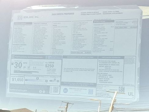 New 2026 Buick Envista Preferred w/ Convenience I Package image 22