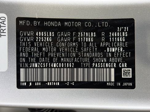 Used 2021 Honda Clarity Plug-In Hybrid image 25