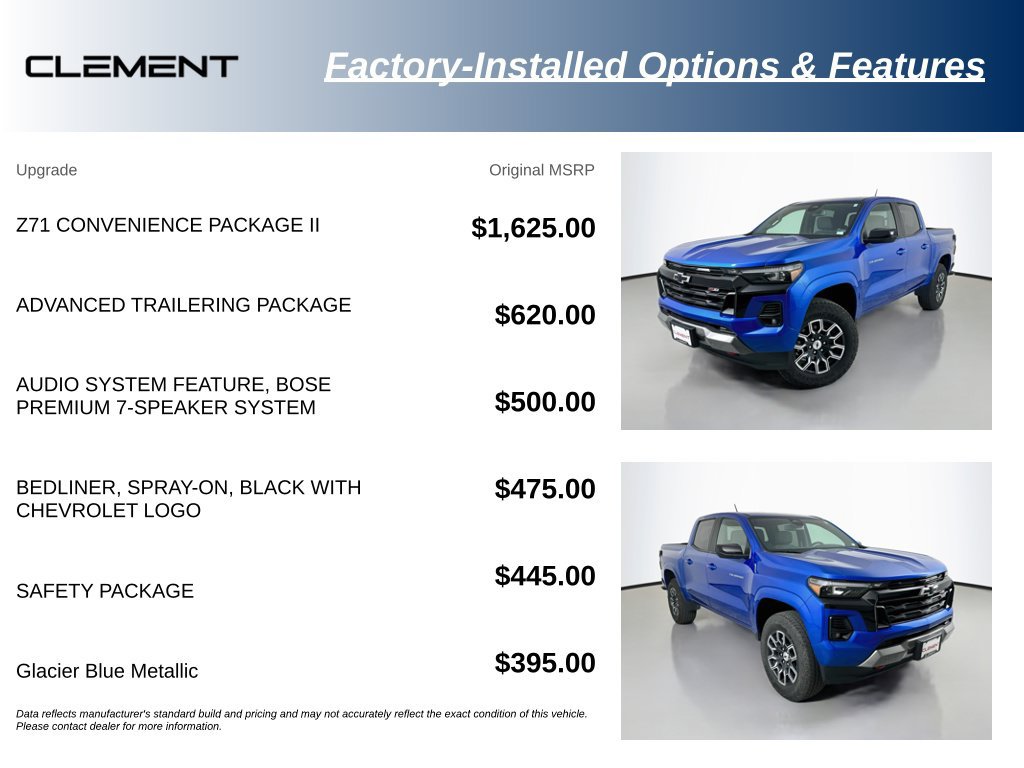 Used 2024 Chevrolet Colorado Z71 w/ Z71 Convenience Package 2 AWD/4WD image 15