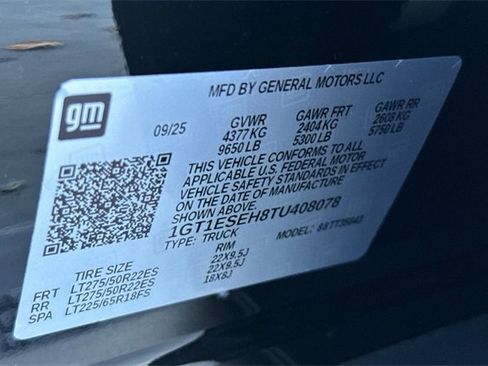 New 2026 GMC Sierra EV Elevation w/ LPO, Elevation Dark Package image 26