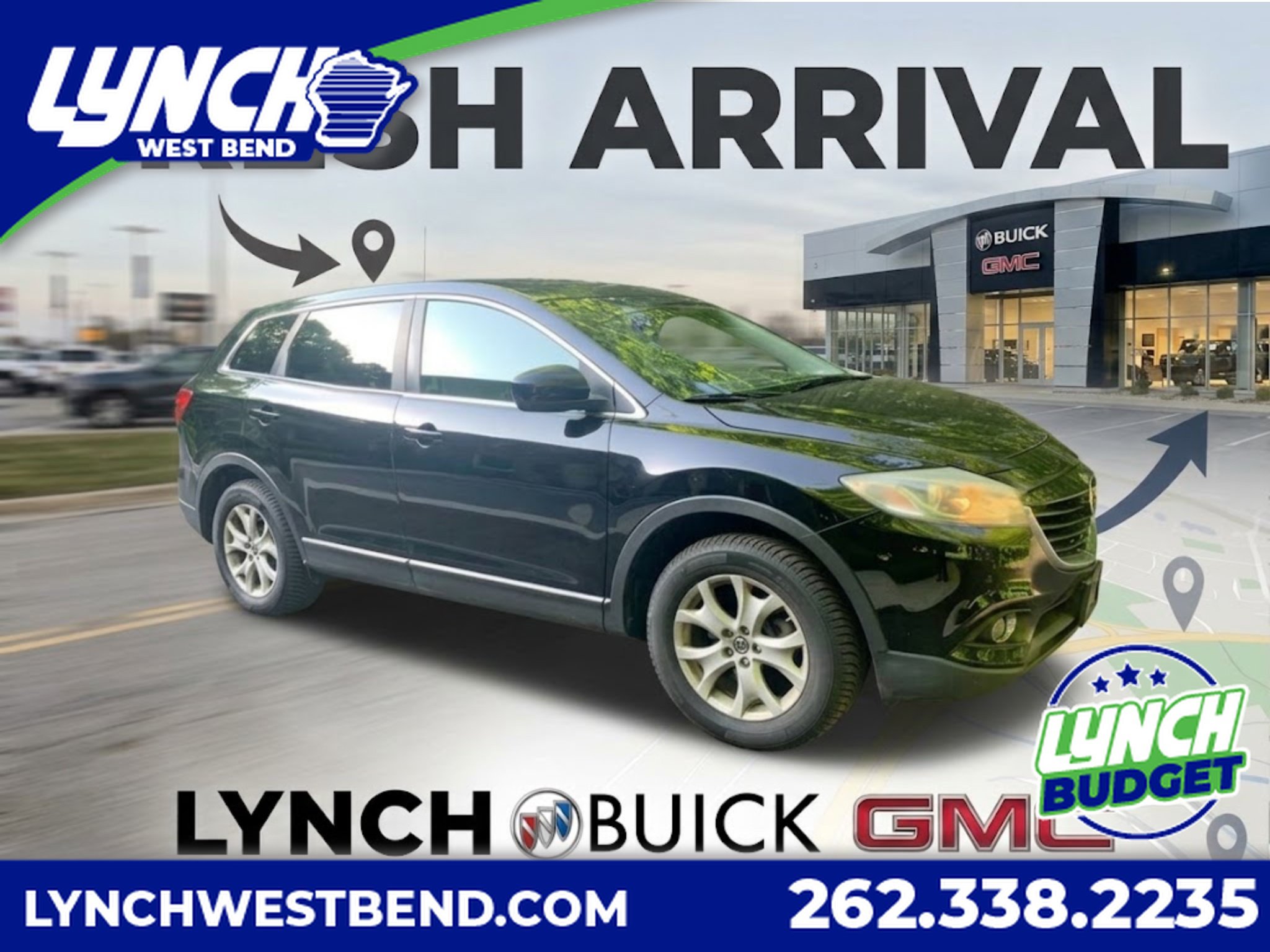 Used 2013 MAZDA CX-9 Touring w/ Touring Technology Pkg AWD/4WD image 1