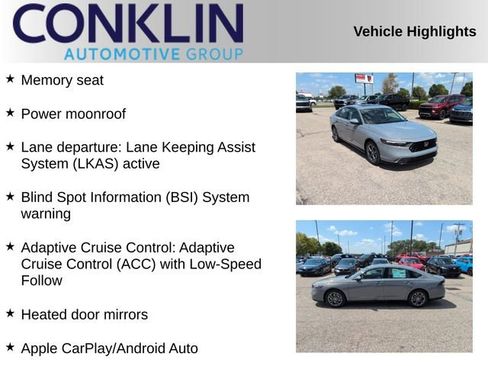 New 2025 Honda Accord EX-L image 2