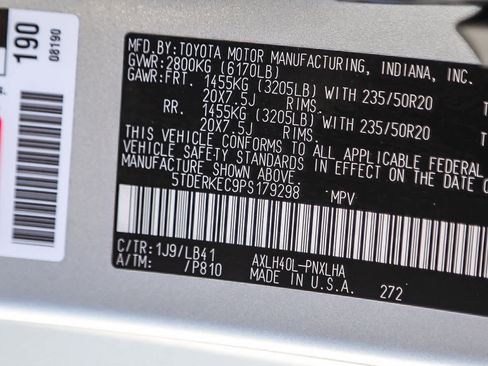 Certified 2023 Toyota Sienna Platinum image 26