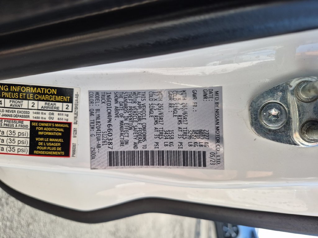 Used 2023 Nissan Frontier SV w/ Technology Package AWD/4WD image 35