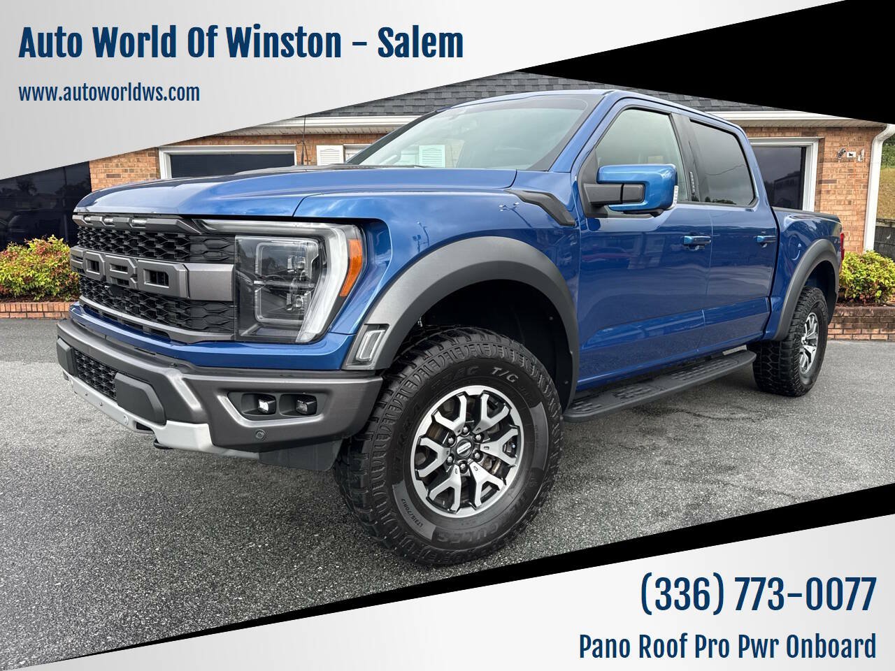 Used 2022 Ford F150 Raptor w/ Equipment Group 801A High AWD/4WD image 1