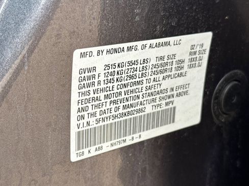 Used 2019 Honda Pilot EX image 22