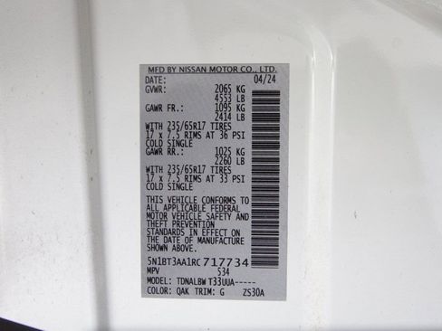 Used 2024 Nissan Rogue S FWD image 36