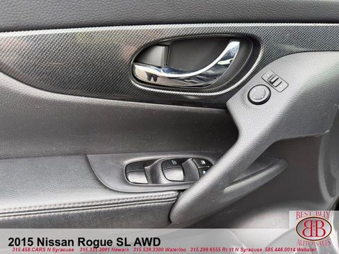 Used 2015 Nissan Rogue SL w/ SL Premium Package AWD/4WD image 16