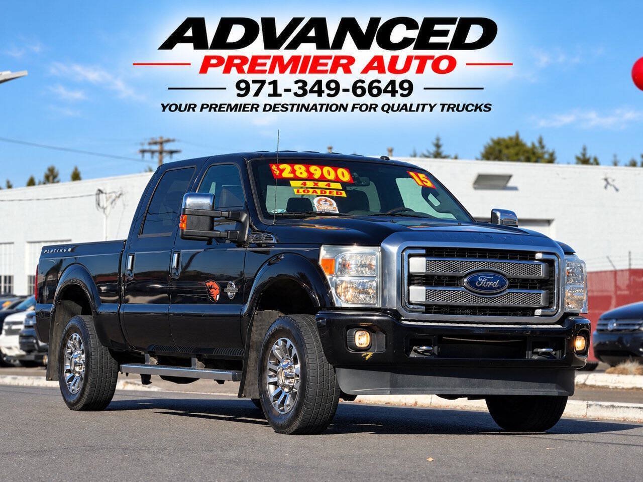 Used 2015 Ford F250 Platinum AWD/4WD image 1