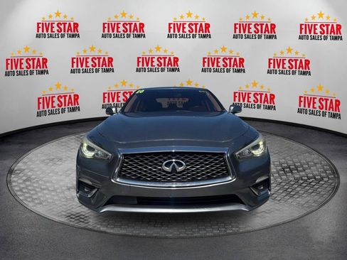 Used 2020 INFINITI Q50 Luxe w/ All Weather Package RWD image 2