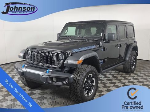Used 2025 Jeep Wrangler Unlimited Rubicon 4xe w/ Convenience Group AWD/4WD image 1