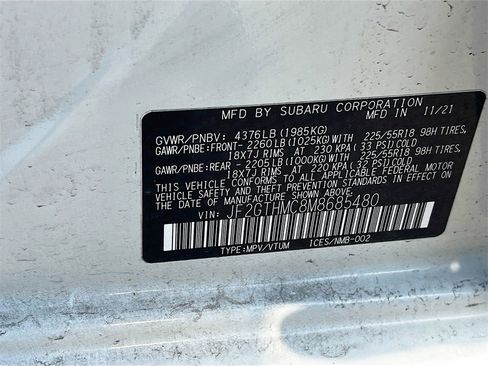 Used 2021 Subaru Crosstrek 2.5i Limited w/ Popular Package #2 image 29