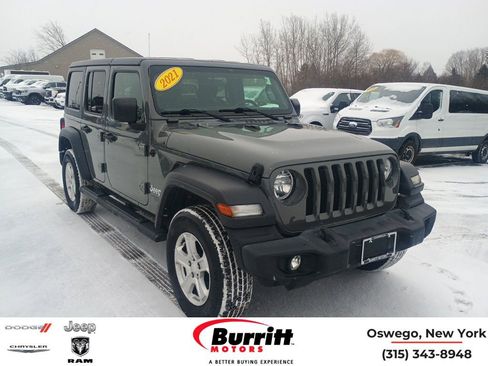 Used 2021 Jeep Wrangler Unlimited Sport S image 1
