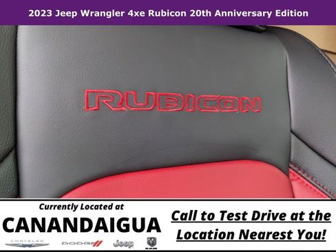 New 2023 Jeep Wrangler Unlimited Rubicon 4xe image 14