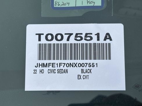 Used 2022 Honda Civic EX image 14